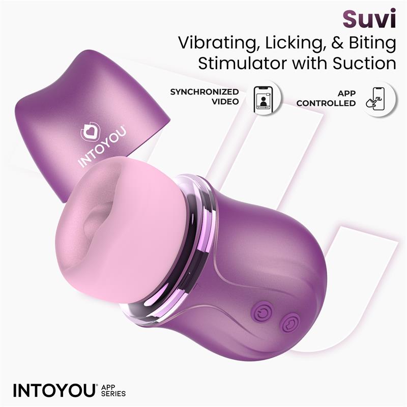 Suvi con licking, biting, succión y vibración
